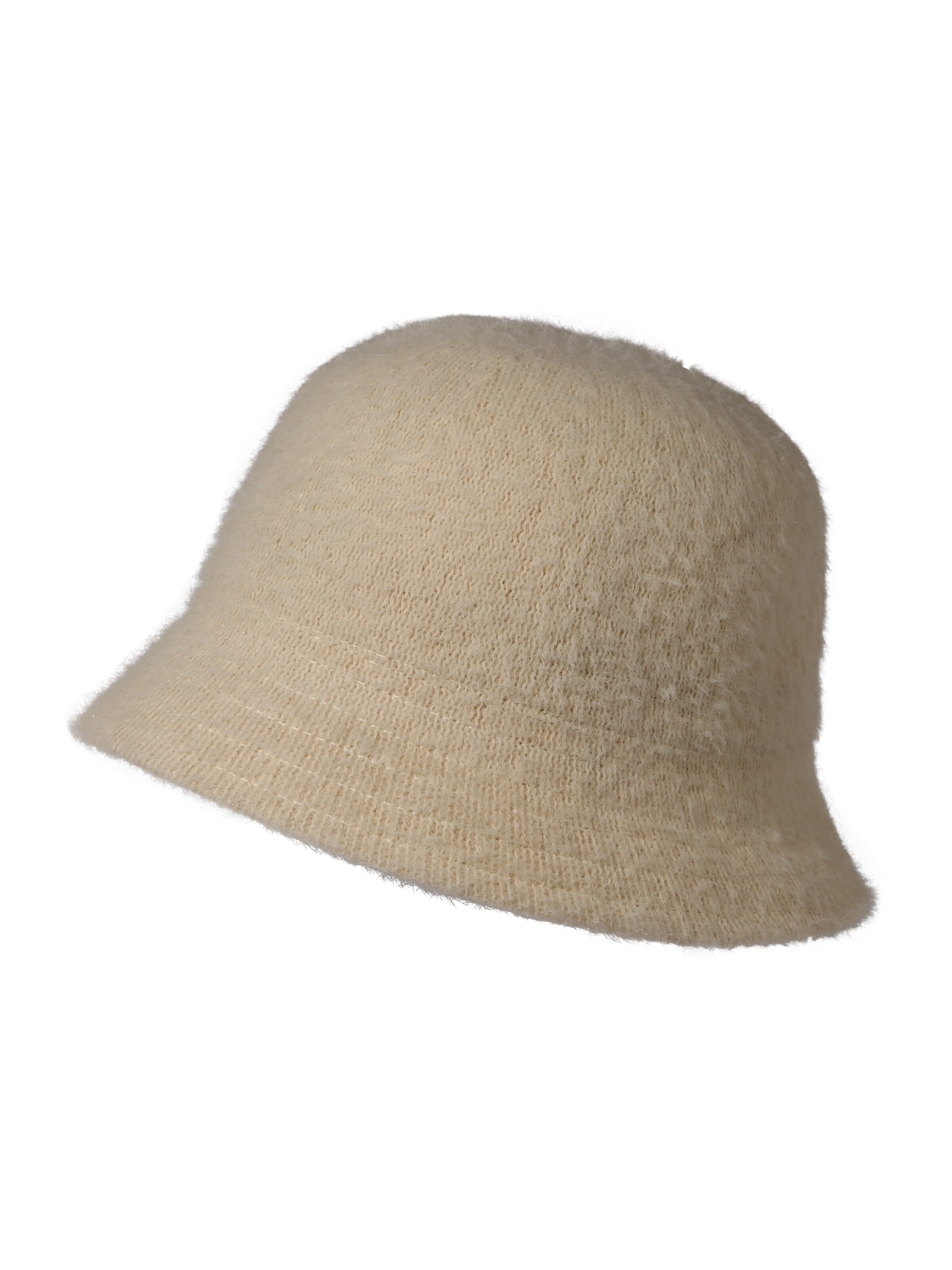 Weiß/Beige Einheitlich DAMEN Accessoires Hut und Mütze Weiß Rabatt 86 % NoName Beige Angorakappe 
