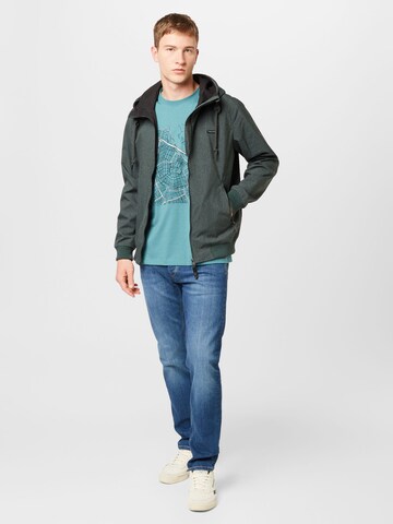 Ragwear Between-Season Jacket 'STEWIE' in Green