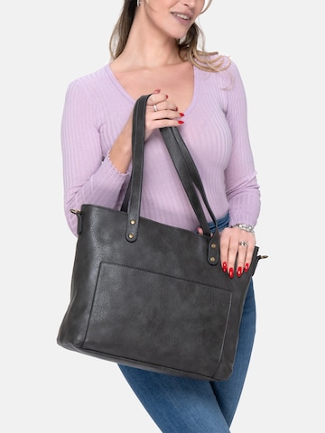 Herling Shopper 'Mauer' in Grey
