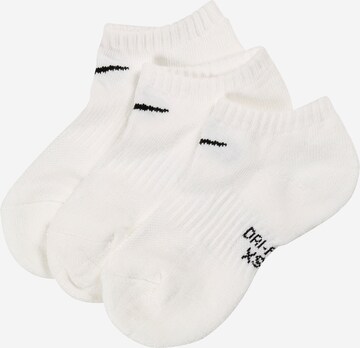Nike Sportswear Спортивные носки в Белый: спереди