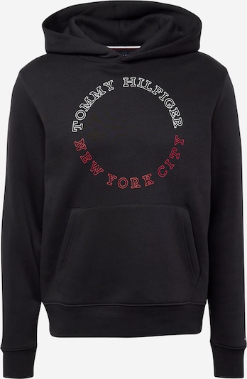 TOMMY HILFIGER Sudadera en rojo / negro / offwhite, Vista del producto