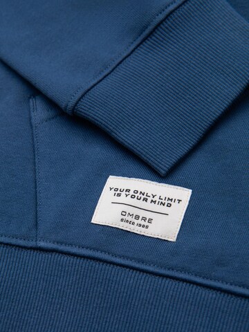 Ombre Sweatshirt 'OM-SSBN-0177' in Blue