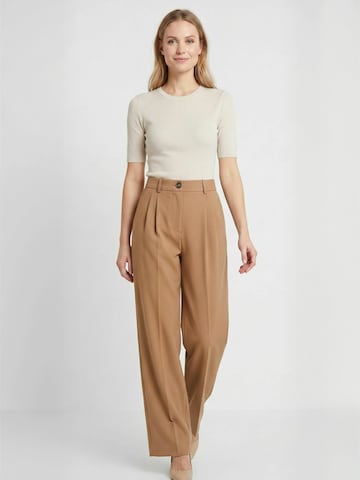 Regular Pantalon ' Sally ' Opal Studio en marron : devant