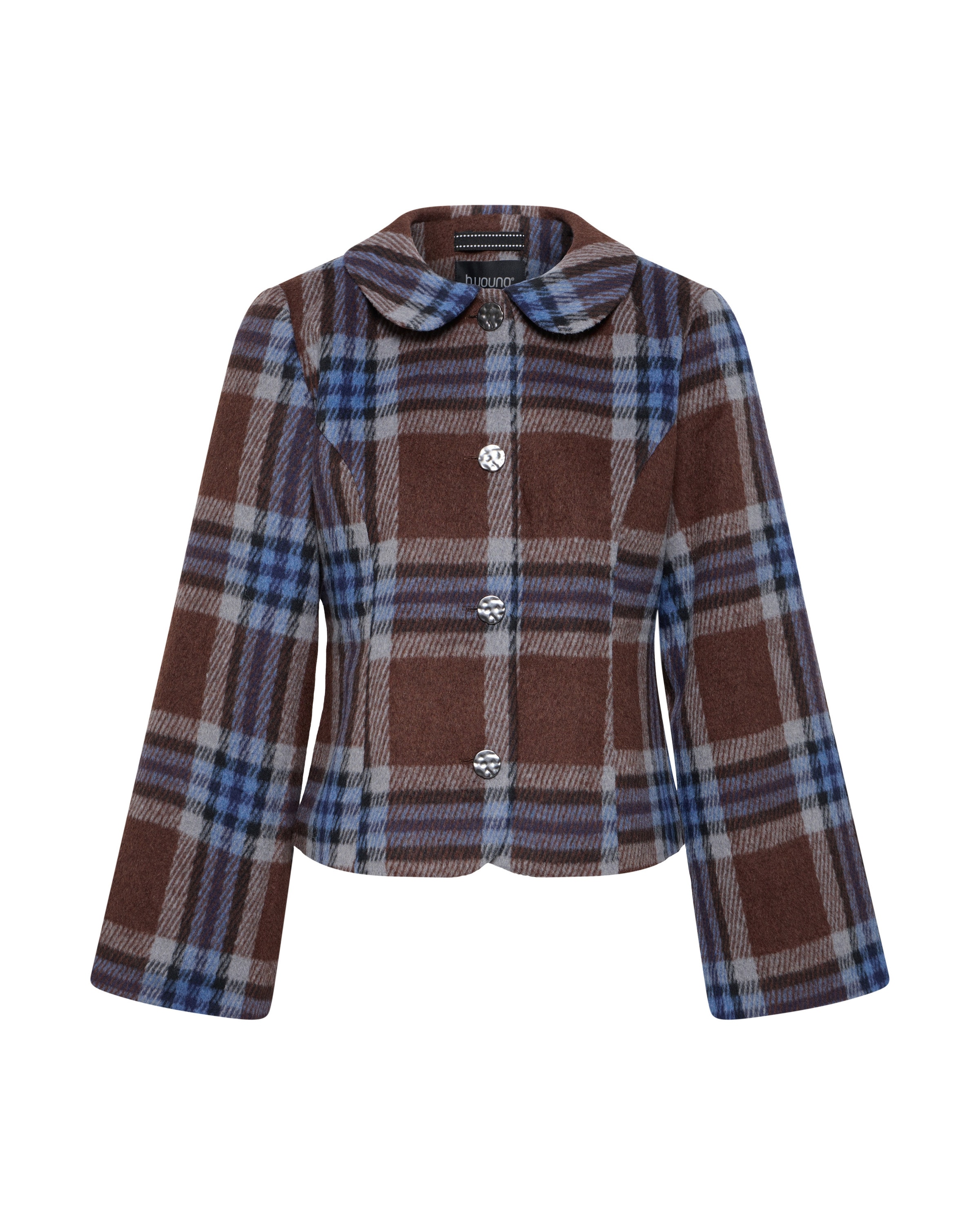 b.young Between-season jacket in XS in Muddy coloured, Item view