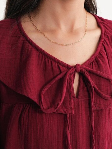 Camicia da donna di MixRay in rosso