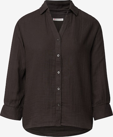 STREET ONE Blouse in Brown: front