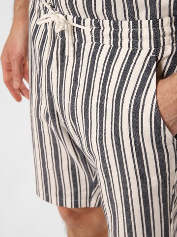 Finshley & Harding London Regular Broek 'Cox' in Blauw