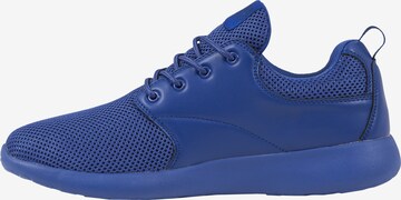 Sneaker low 'Light Runner' de la Urban Classics pe albastru: față