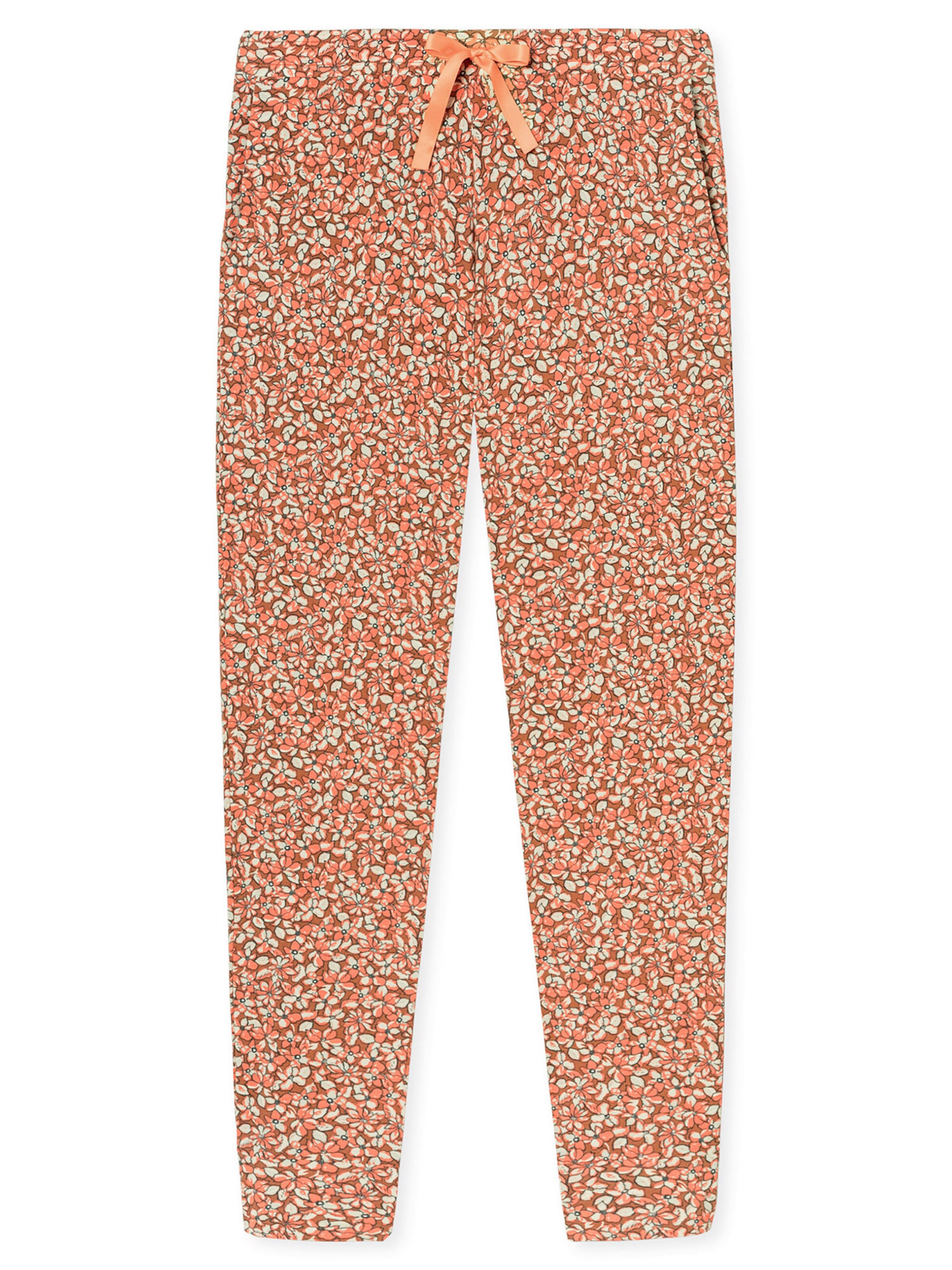 SCHIESSER Pyjamahose ' Mix & Relax ' in Orange: Vorderseite