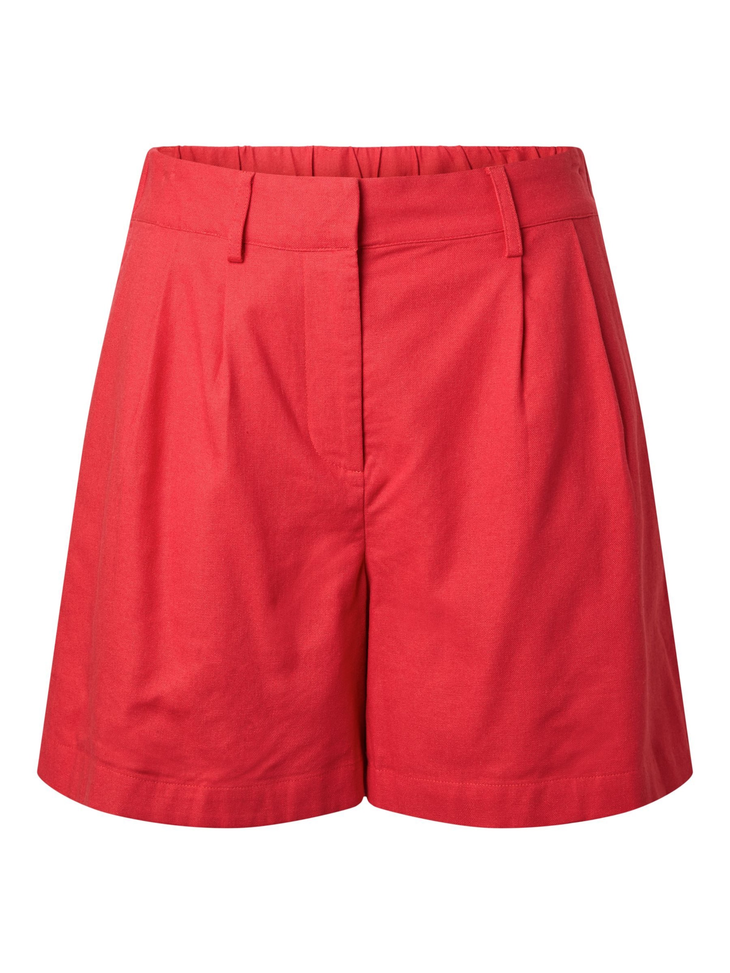 YAS - regular Pantalón en rojo: frente