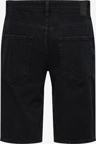 regular Jeans 'Avi' di Only & Sons in nero