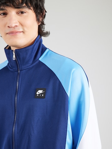 Veste de survêtement 'AIR' Nike Sportswear en bleu