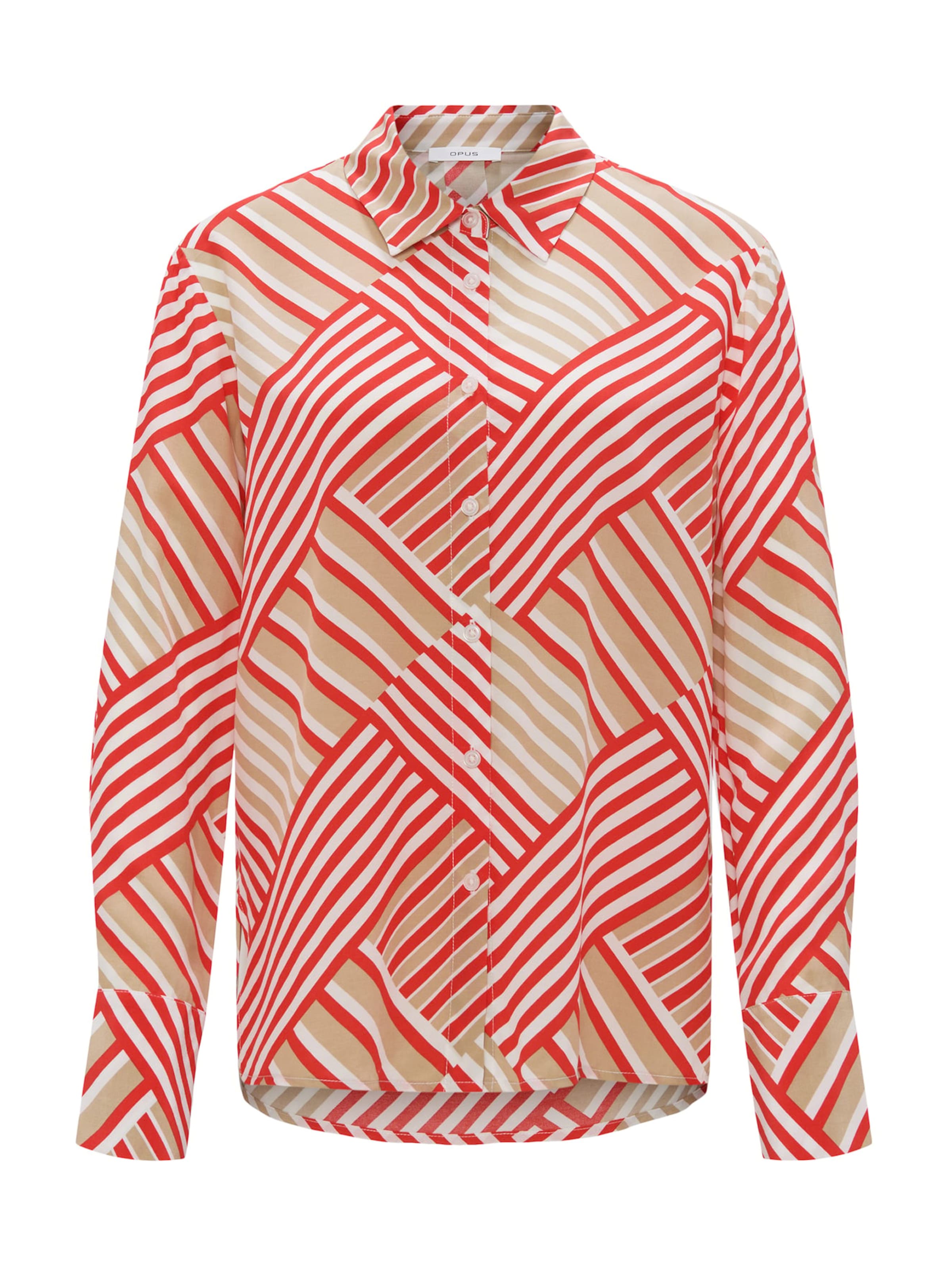 Chemisier 'Filona' OPUS en rouge : devant