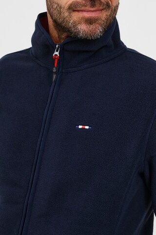 FQ1924 Fleece jas 'BROR' in Blauw