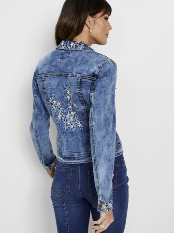 bonprix Tussenjas in Blauw: voorkant