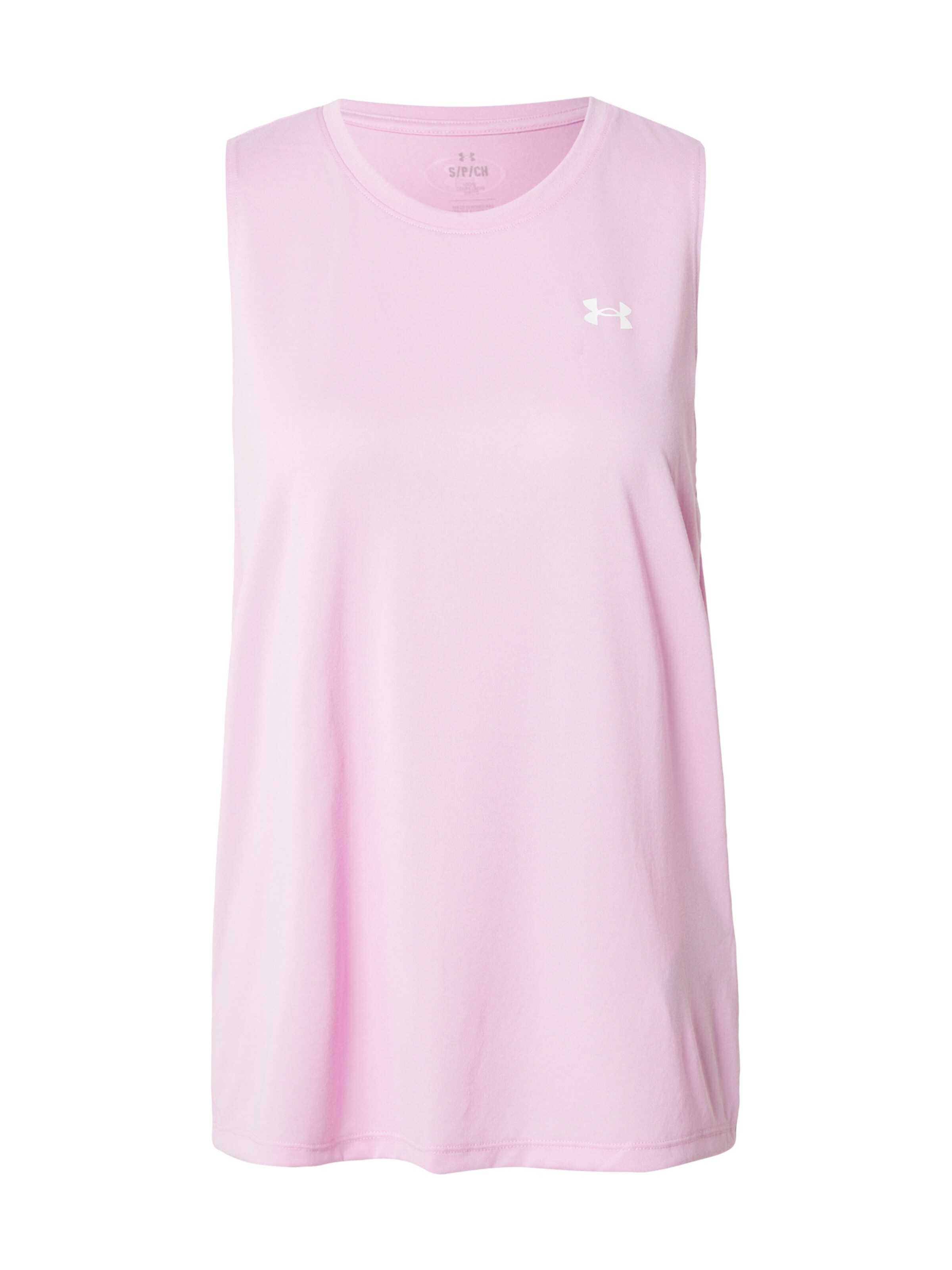 UNDER ARMOUR Sporttop in Roze: voorkant