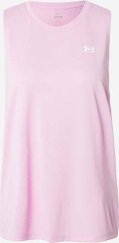 UNDER ARMOUR Sporttop in Roze: voorkant