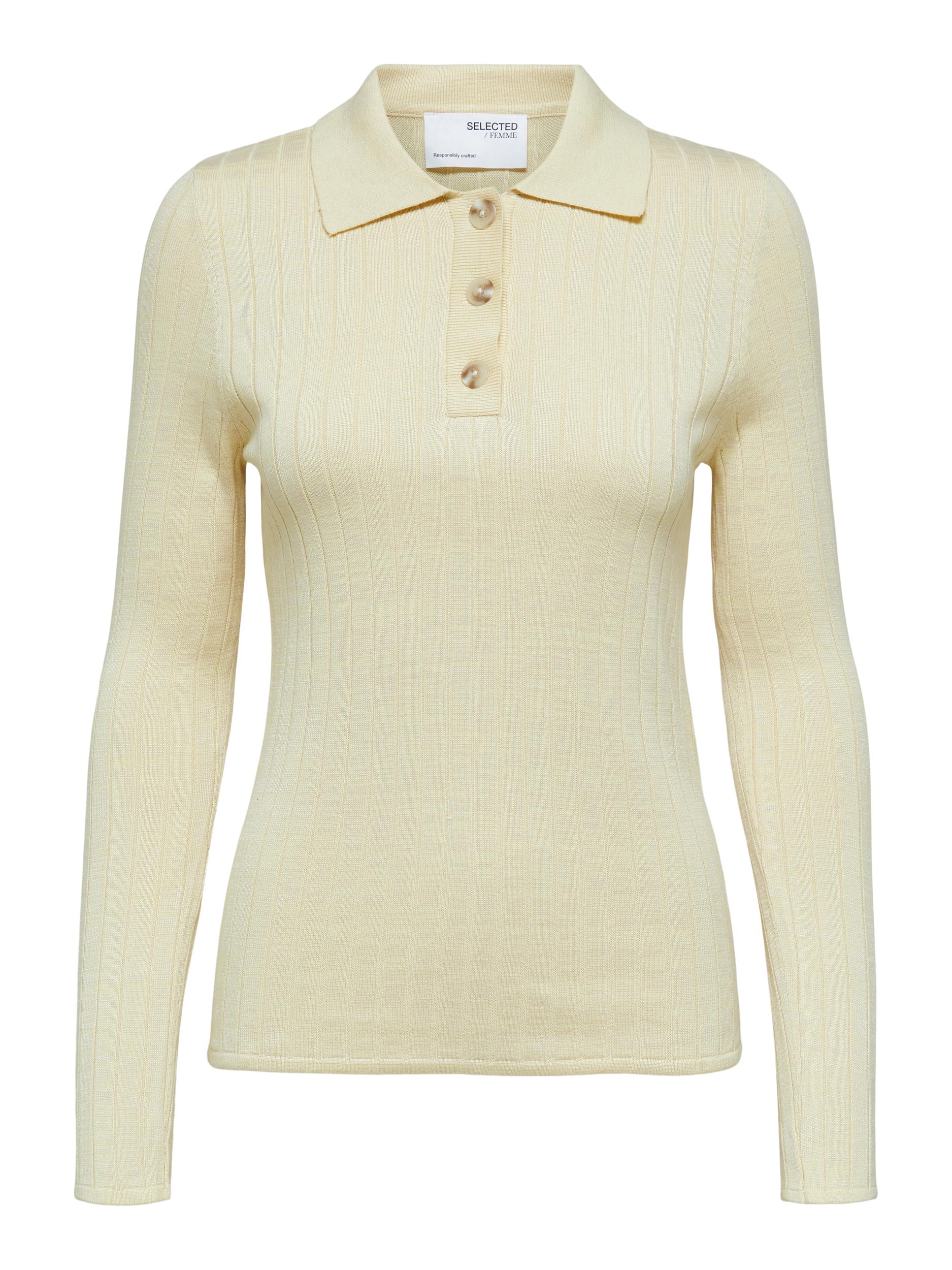 Taglie comode Abbigliamento SELECTED FEMME Pullover Kirana in Giallo Chiaro Taglie comode Abbigliamento SELECTED FEMME Pullover Kirana in Giallo Chiaro