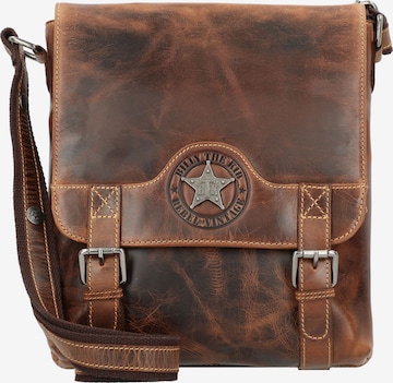 Billy the kid Crossbody Bag in Brown: front