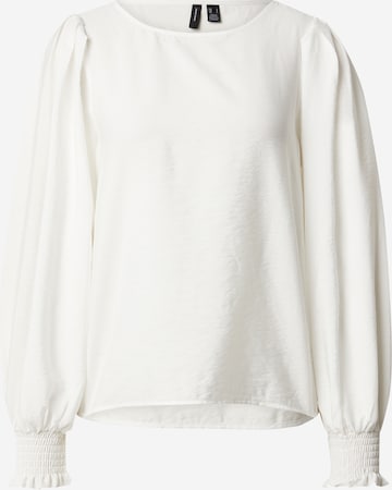 VERO MODA - Blusa 'ELIS ELLA' em branco: frente