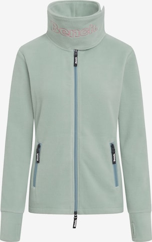 BENCH Fleecejacke in Grün: Vorderseite