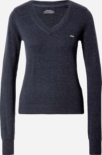 Funky Buddha Pull-over en bleu marine, Vue avec produit