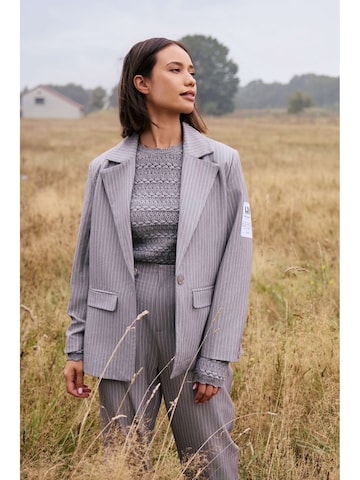 LOFTY MANNER Blazer 'PK44 - Blazer Liset' in Grey