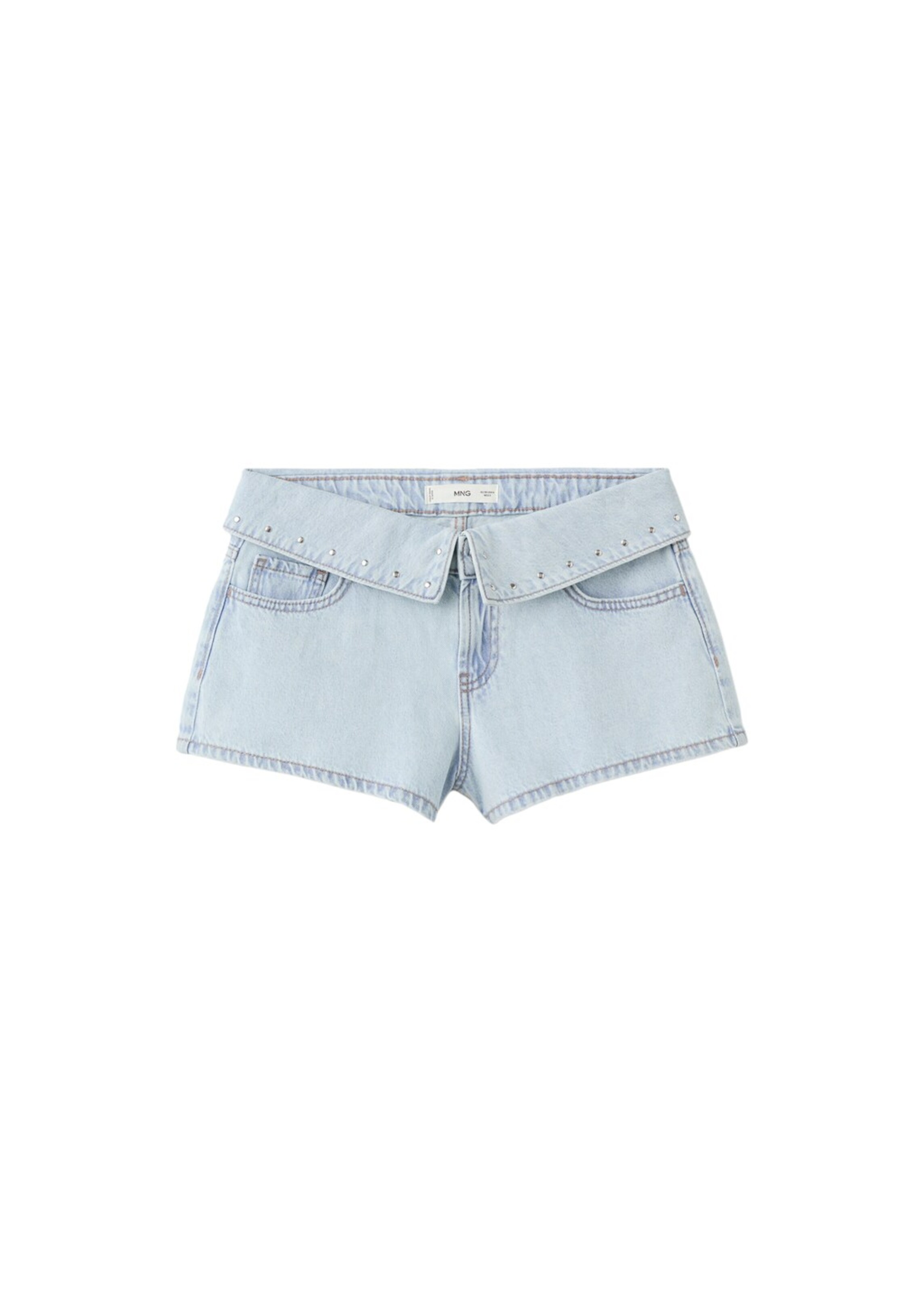 MANGO TEEN Regular Shorts 'Mady' in Blau: Vorderseite