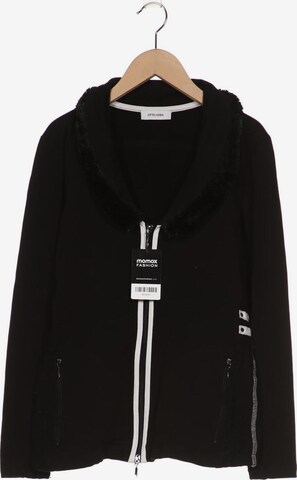 OTTO KERN Sweatshirt & Zip-Up Hoodie in S in Black: front