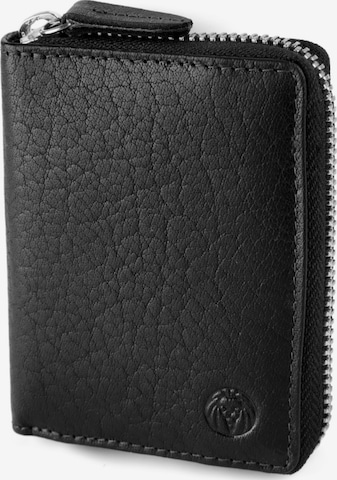 Lucleon Wallet 'Montreal' in Black: front