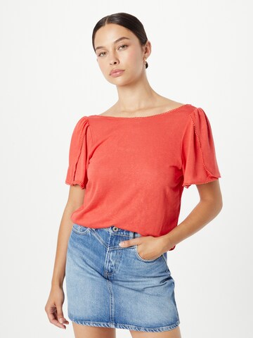 Pepe Jeans Shirt 'PETRA' in Rood: voorkant