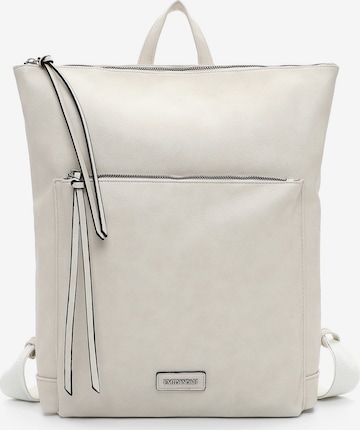 Rucsac 'Ernestine' de la Emily & Noah pe alb: față