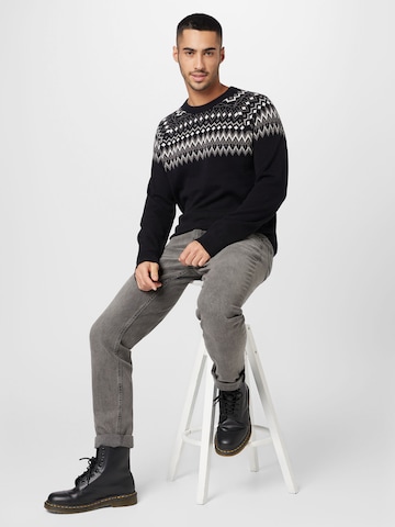 GAP Pullover  'FAIR ISLE' in Schwarz