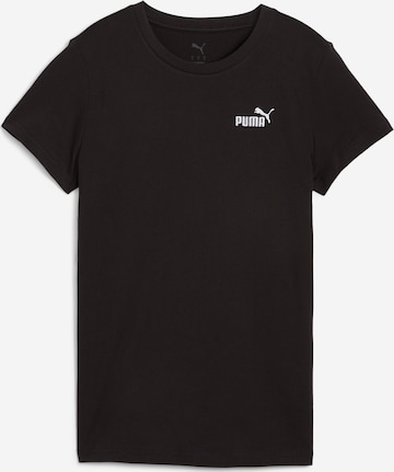 PUMA Shirt 'ESS  No. 1' in Zwart: voorkant
