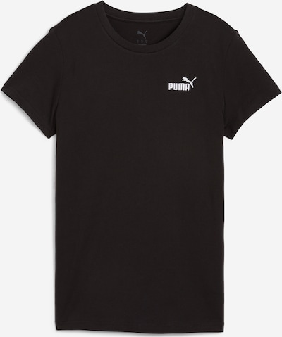 Sportiniai marškinėliai 'Ess No. 1' iš PUMA, spalva – juoda / balta, Prekių apžvalga