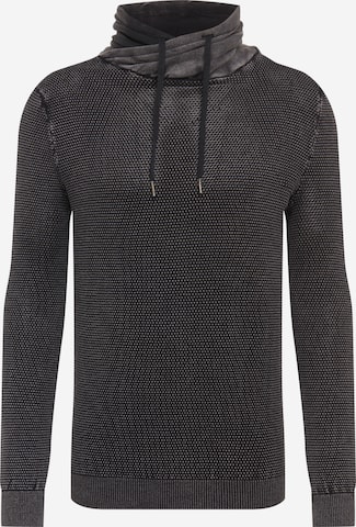 Key Largo Regular fit Sweater 'MST LECH' in Grey: front