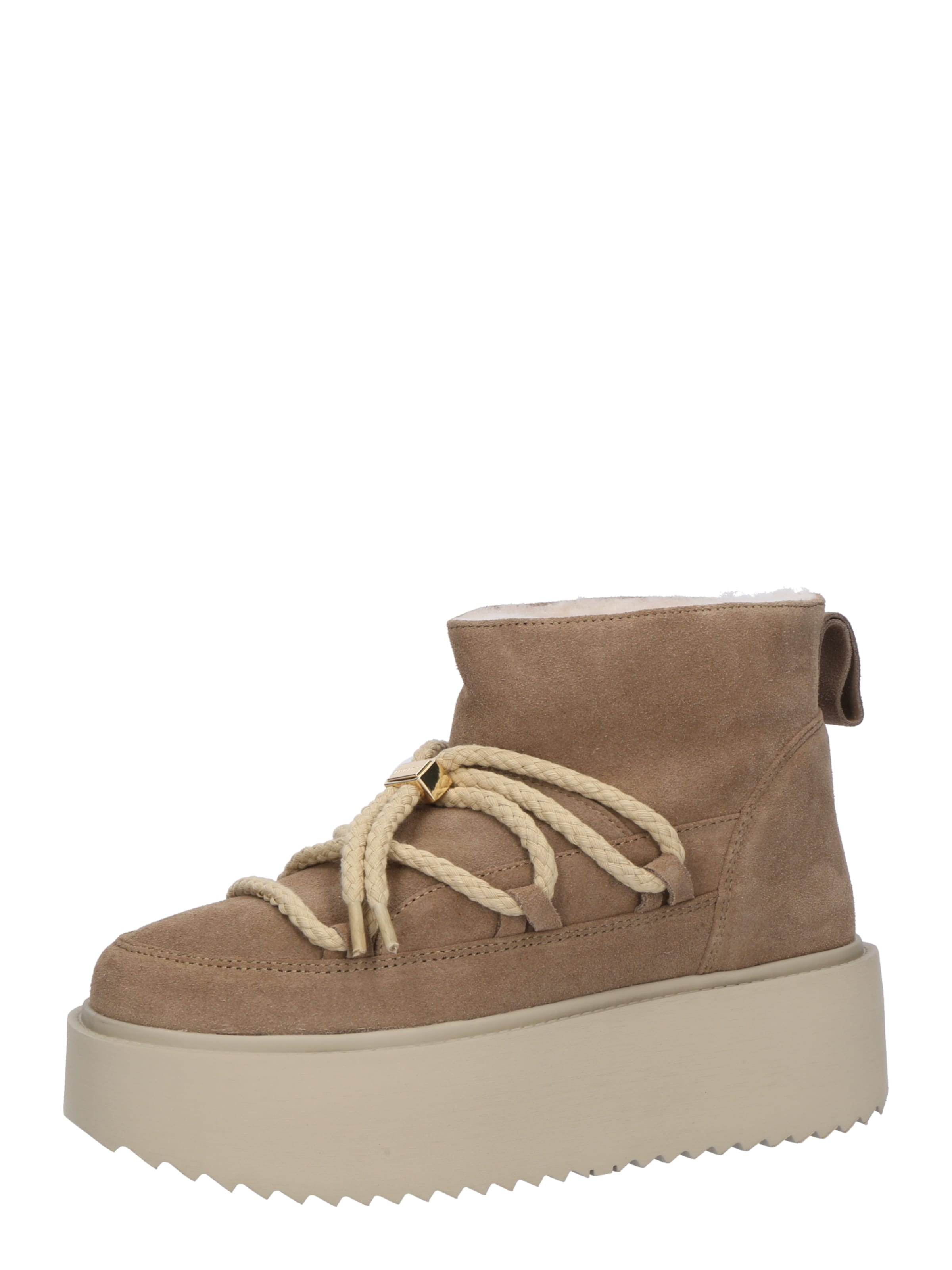 INUIKII Snow Boots in Beige: front