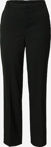 ESPRIT Regular Pleated Pants in Black: front