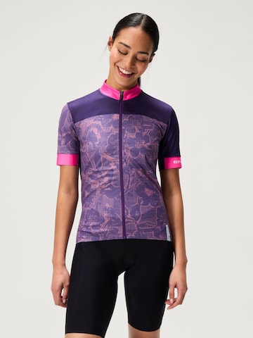ENDURA Funktionsshirt 'Floral Block' in Lila