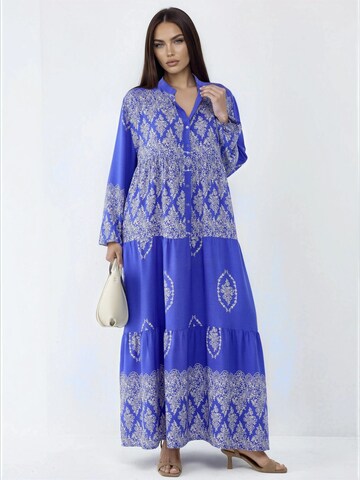 Hiccup Shirt dress in Blue