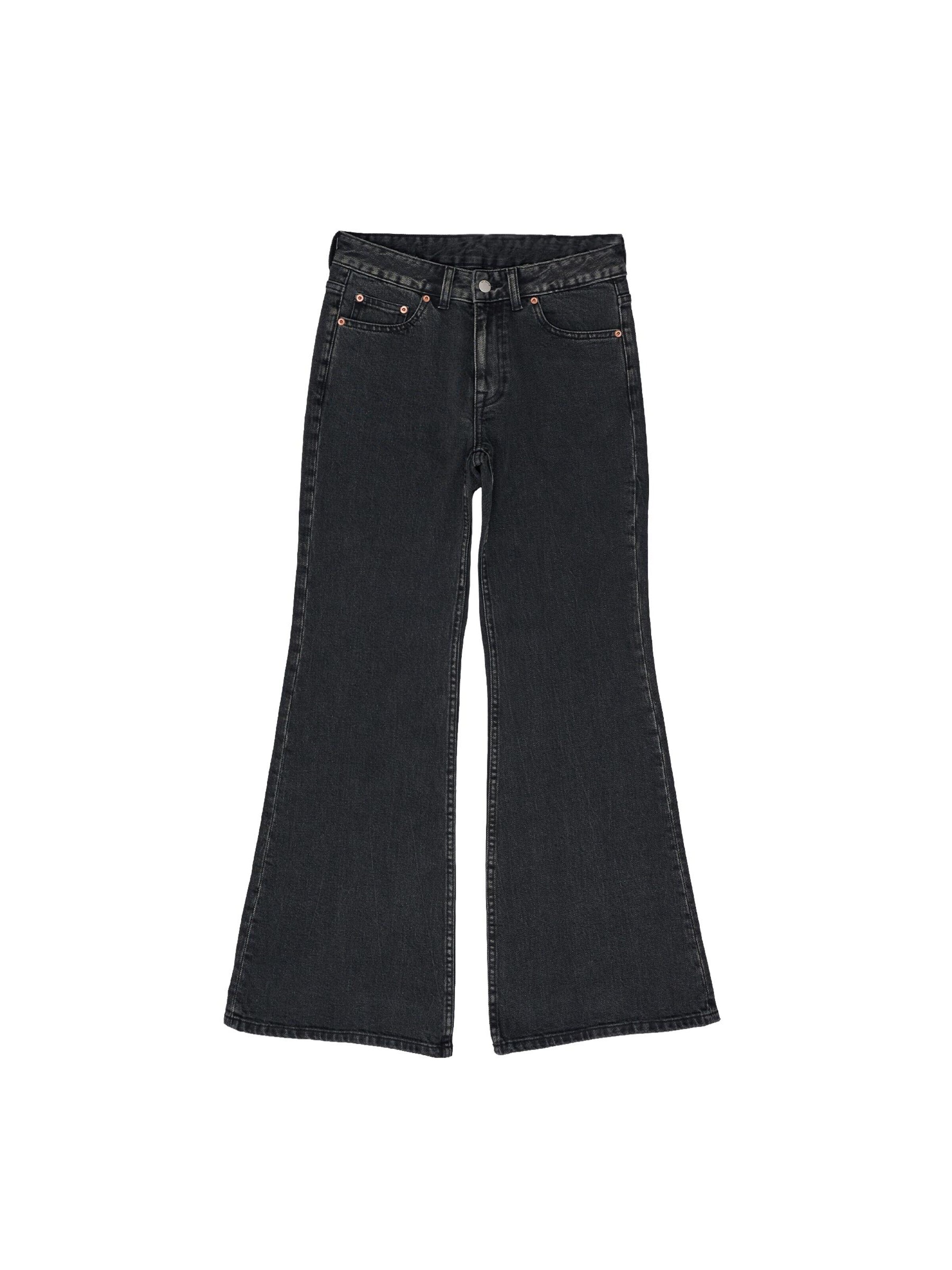 Dr. Denim Slimfit Jeans 'Elba Mid Bootcut' in Zwart