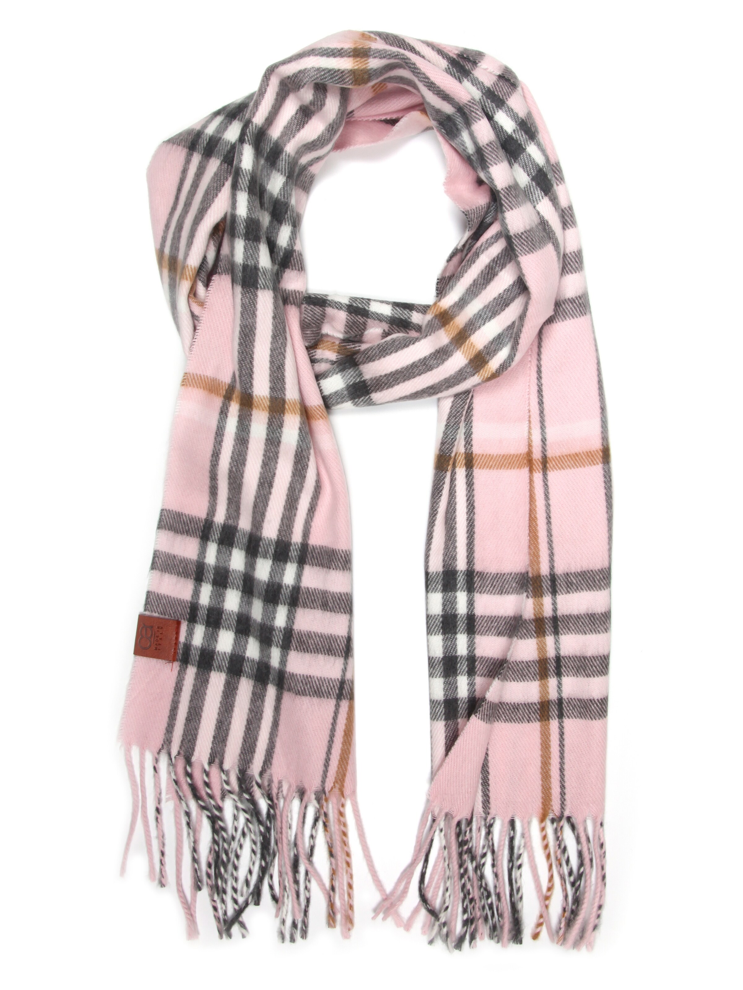COLLEZIONE ALESSANDRO Scarf 'Venedig' in Pink: front