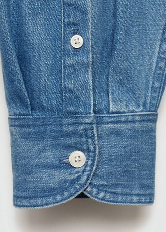 MANGO MAN Regular Fit Hemd 'Robin' in Blau