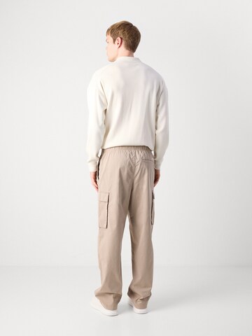 Loosefit Pantalon cargo Calvin Klein Jeans en marron