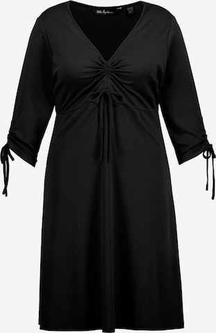 Robe Ulla Popken en noir : devant