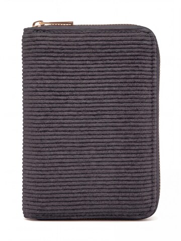 MILLYMILK® Portemonnaie 'FONDO MEDIUM'‌‌‌‌‌‌‌‌‌‌ in Schwarz: Vorderseite