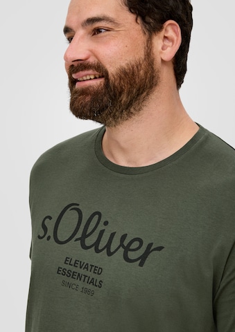 s.Oliver Men Big Sizes Футболка в Зеленый