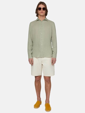 Boggi Milano Regular fit Button Up Shirt in Green