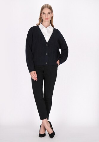 Cardigan DreiMaster Klassik en bleu