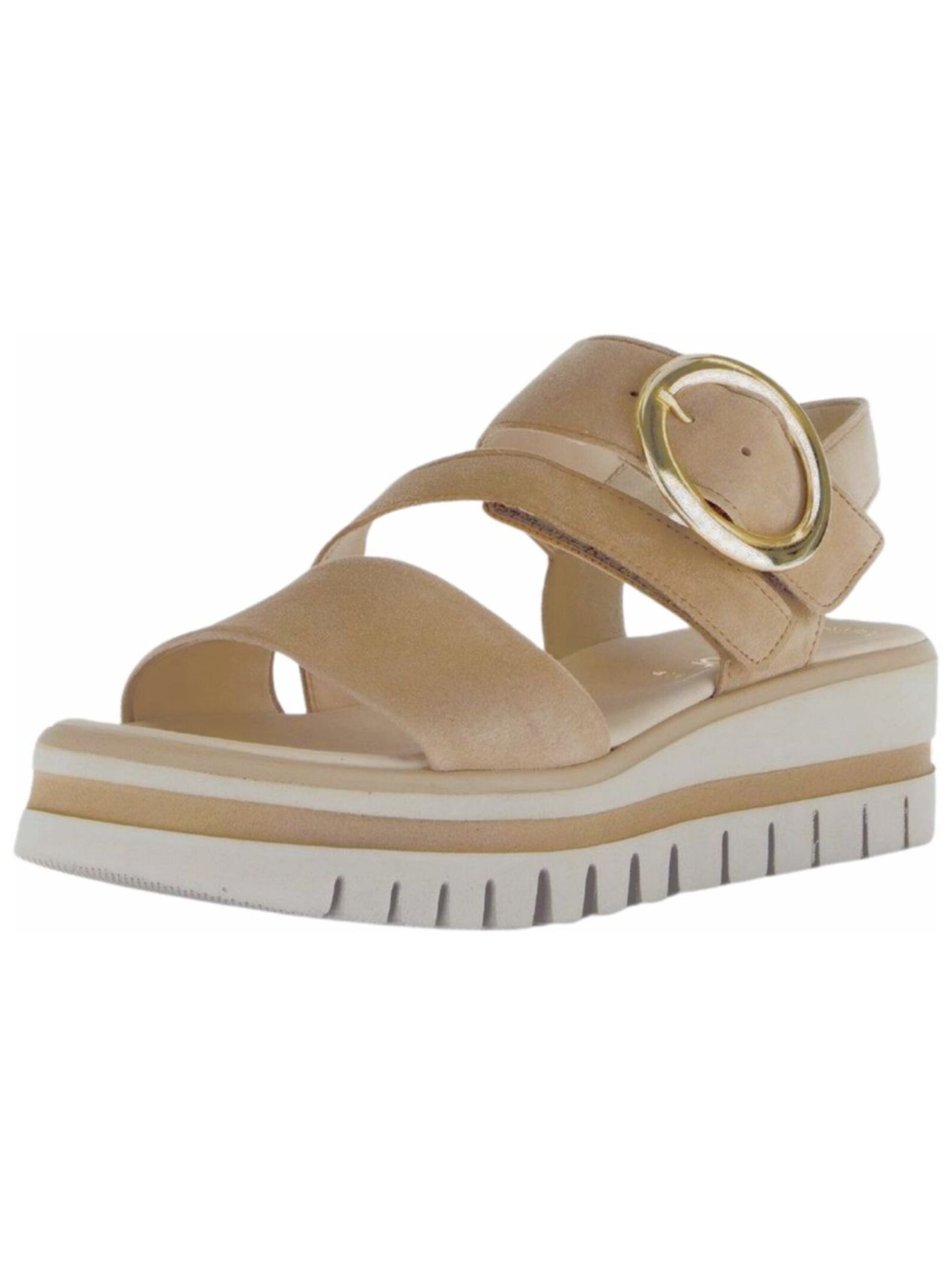 GABOR Sandale in Beige: Vorderseite